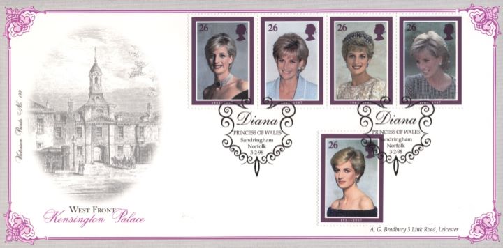 Diana, Princess of Wales, Kensington Palace Cover