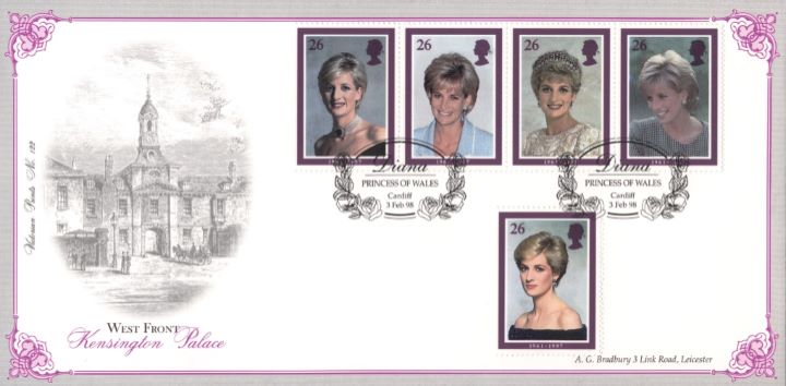 Diana, Princess of Wales, Kensington Palace Cover