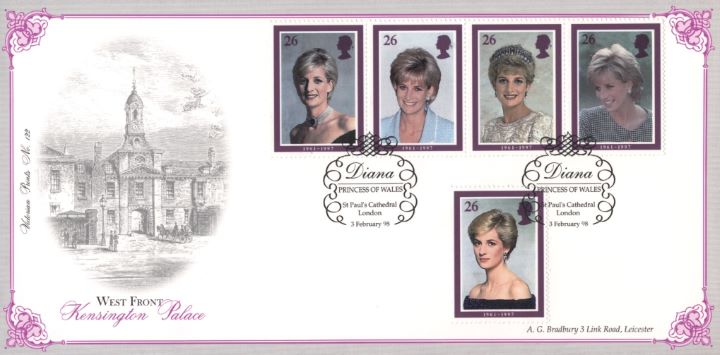 Diana, Princess of Wales, Kensington Palace Cover