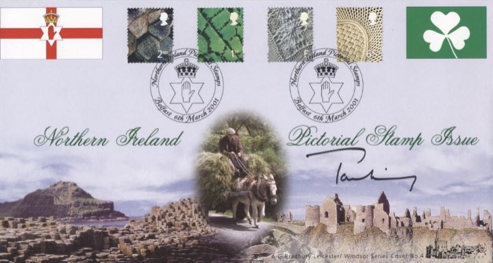 Northern Ireland 2nd, 1st, E, 65p, Pictorial Stamp issue