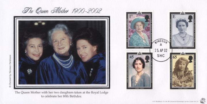 The Queen Mother - In Memoriam, The Royal Blue Trinity