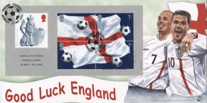 World Cup: Miniature Sheet, Good Luck England