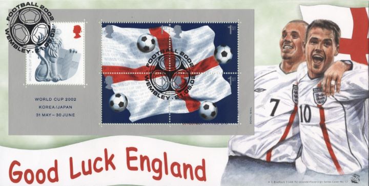 World Cup: Miniature Sheet, Good Luck England