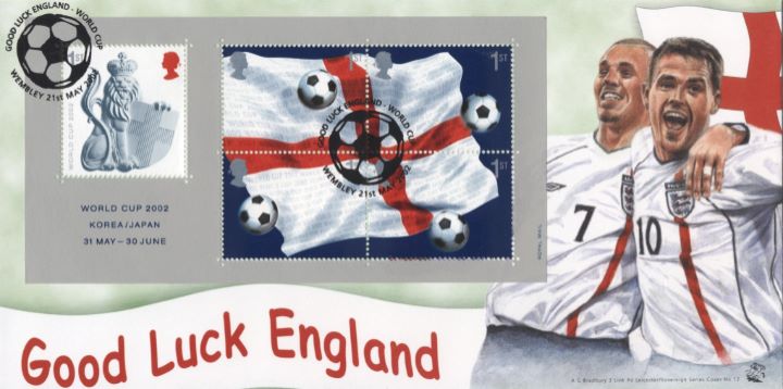 World Cup: Miniature Sheet, Good Luck England