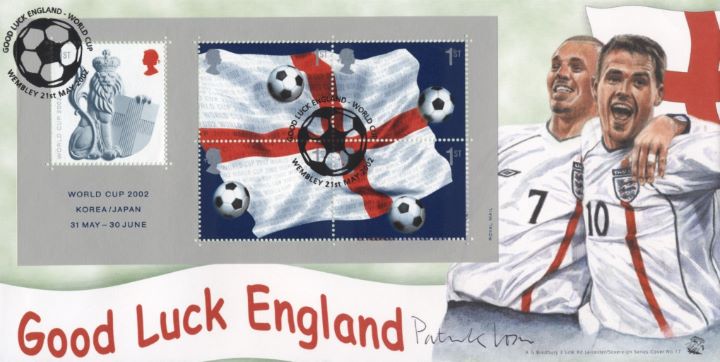 World Cup: Miniature Sheet, Good Luck England