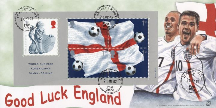 World Cup: Miniature Sheet, Good Luck England