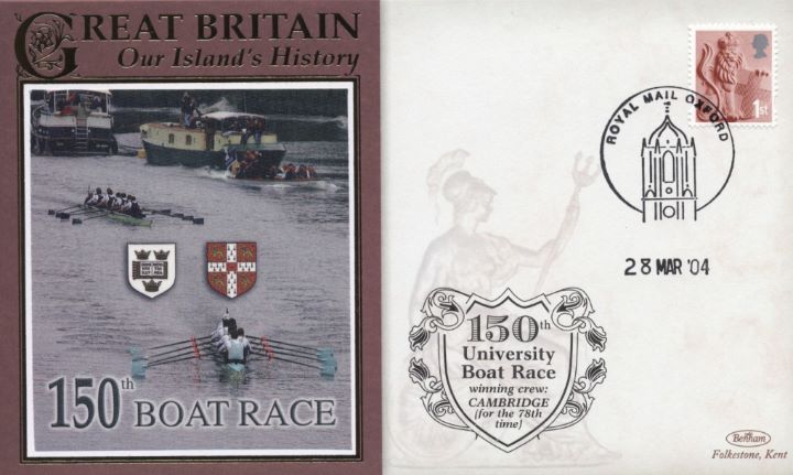 150th University Boat Race, Oxford V Cambridge