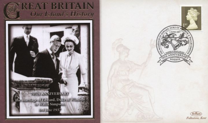 70th Anniversary, Marriage of Edward, Duke of Windsor to Wallis Simpson