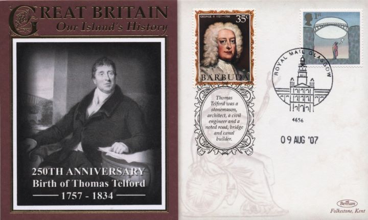 250th Anniversary, Birth of Thomas Telford