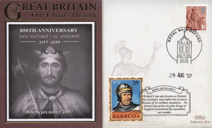 850th Anniversary, King Richard I