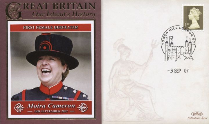 First Female Beefeater, Moira Cameron