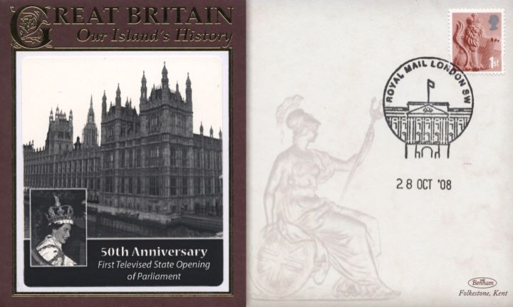 First Televised State Opening of Parliament, House of Parlimant and HM The Queen