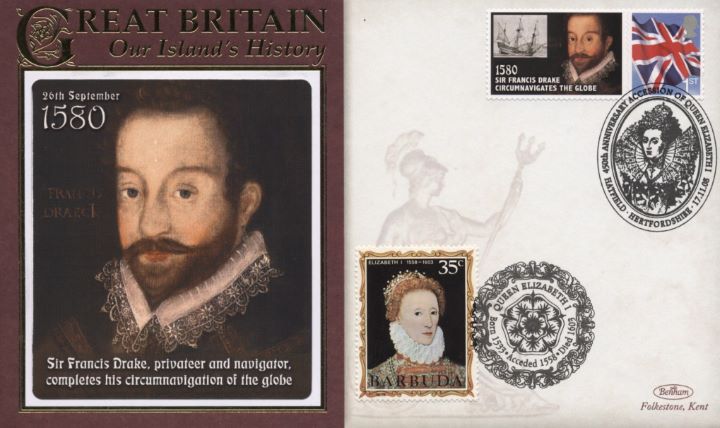 450th Anniversary of Elizabeth I Accession, Sir Francis Drake