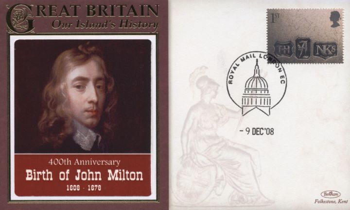 400th Anniversary, Birth of John Milton