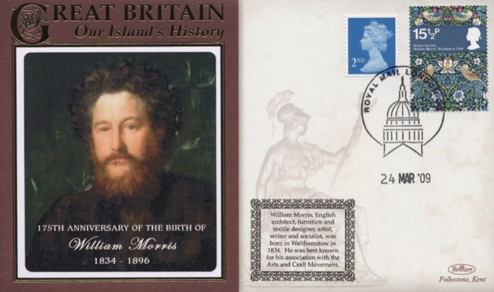 175th Anniversary, Birth of William Morris