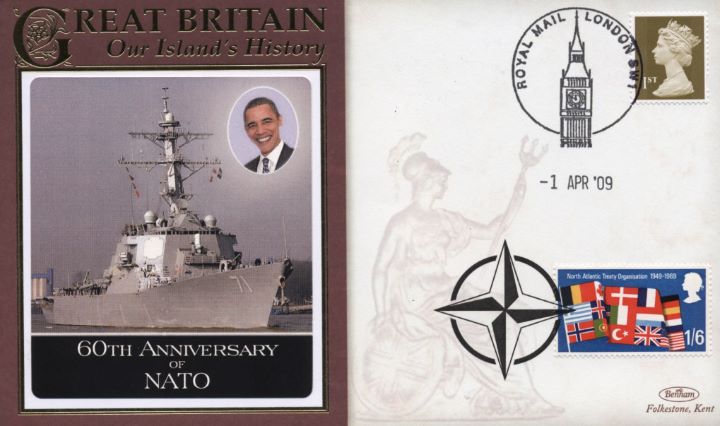 60th Anniversary of NATO, NATO Warship and President Obama