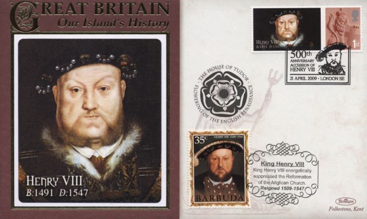 500th Anniversary, Accession on Henry VIII