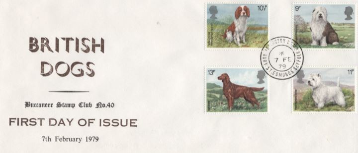 British Dogs, Buccaneer Stamp Club