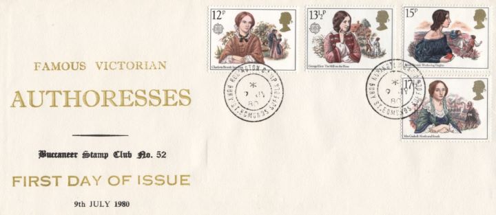 Famous Women Authors, Buccaneer Stamp Club