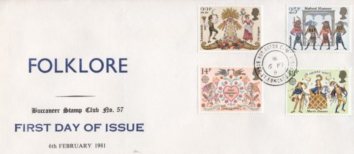 Folklore, Buccaneer Stamp Club