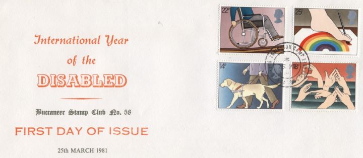 Year of the Disabled, Buccaneer Stamp Club