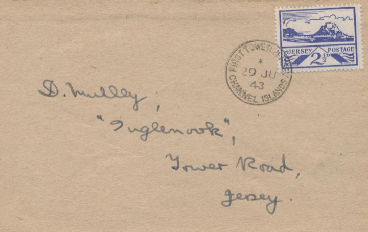 Jersey 2 1/2d (Views), Plain Cover