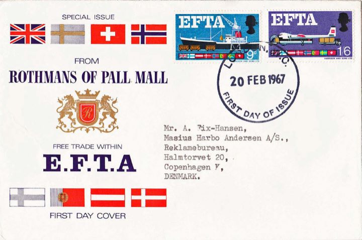 European Free Trade Area, Rothmans of Pall Mall