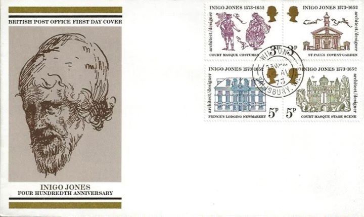 Inigo Jones, Wilton postmark