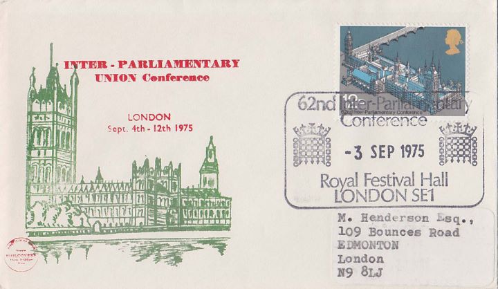 Parliament 1975: 12p, Houses of Parliament