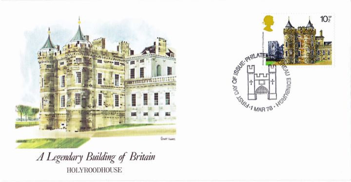 Historic Buildings: Stamps, Holyroodhouse