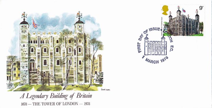 Historic Buildings: Stamps, The Tower of London