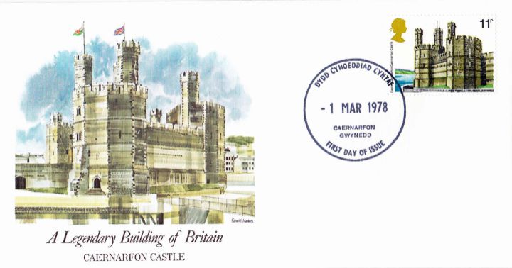 Historic Buildings: Stamps, Caernarfon Castle