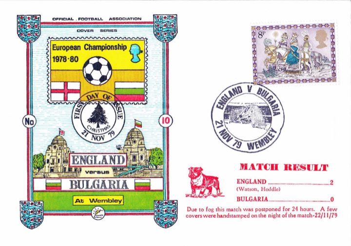 Christmas 1979, England v Bulgaria