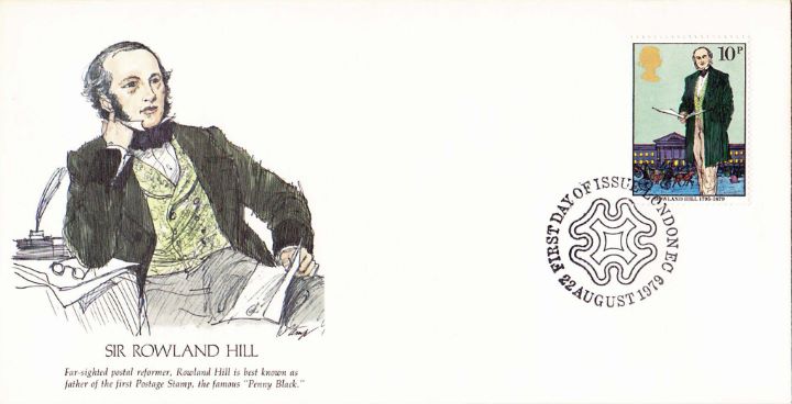 Rowland Hill: Stamps, Sir Rowland Hill