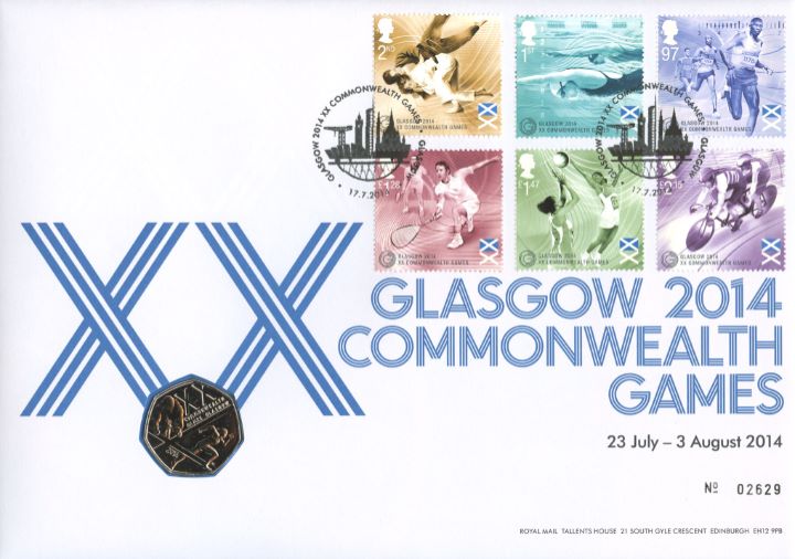 Commonwealth Games, Coin Cover