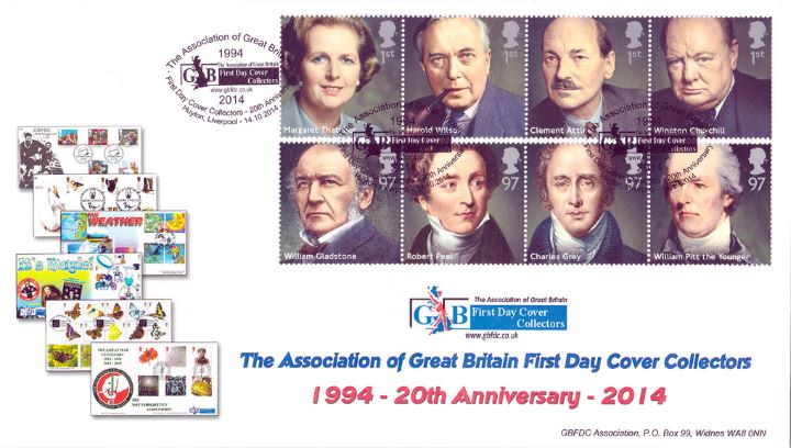 Prime Ministers, GB First Day Covers Association