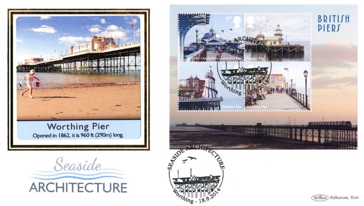 Seaside Architecture: Miniature Sheet, Worthing Pier