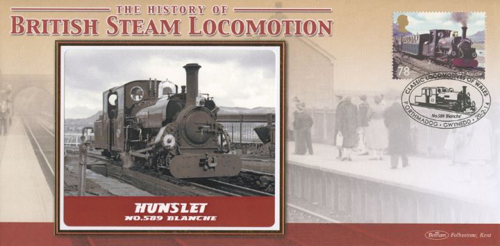 Classic Locomotives: Series No.4: Miniature Sheet, Hunslet No.589 Blanche