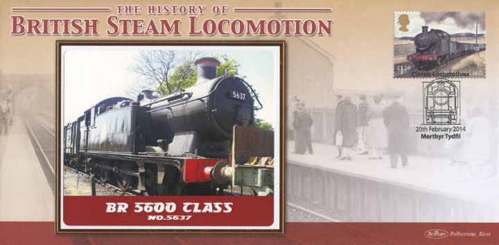 Classic Locomotives: Series No.4: Miniature Sheet, BR 5600 Class