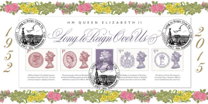 Long to Reign Over Us: Miniature Sheet, National Flowers
