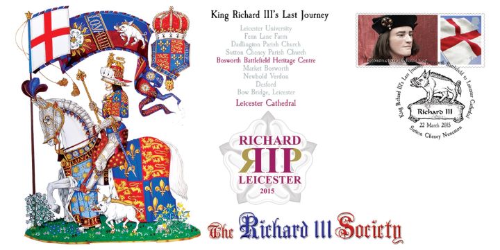 The Last Journey of Richard III, Richard III mounted on horse