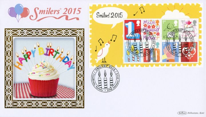 Smilers Refresh: Miniature Sheet, Happy Birthday