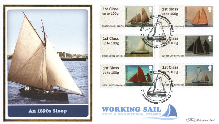 Working Sail, An 1890s Sloop