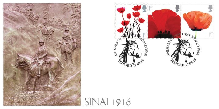 Horses in Sinai 1916, Animals of the First World War