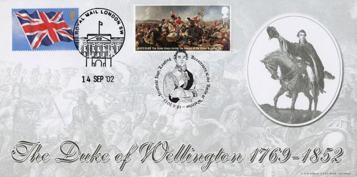 Battle of Waterloo, Duke of Wellington - Double Dated