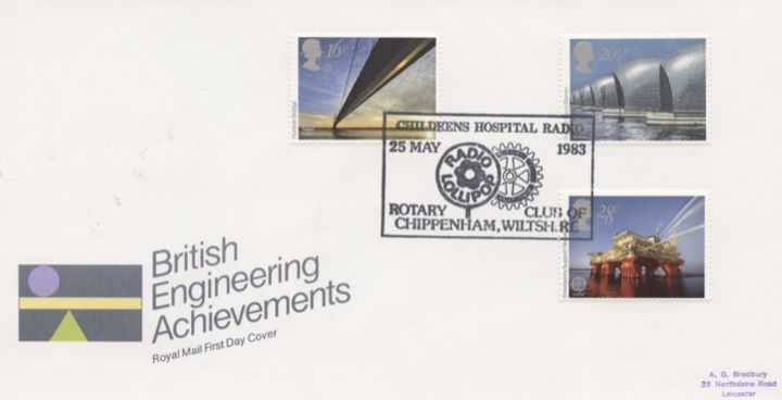 Engineering Achievements, Special Handstamps