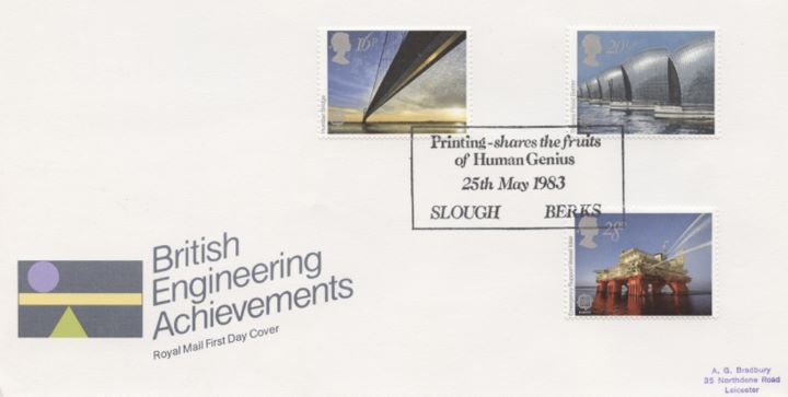 Engineering Achievements, Special Handstamps