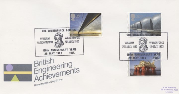 Engineering Achievements, Special Handstamps