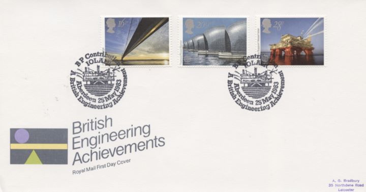 Engineering Achievements, Special Handstamps