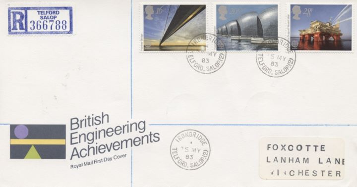 Engineering Achievements, CDS postmarks